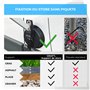 Graft Support de Store (2 pièces) | Support de Pied de Store | Support de Store pour Van aménagé, Camping-Car, Caravane | Adapté