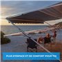 Graft Support de Store (2 pièces) | Support de Pied de Store | Support de Store pour Van aménagé, Camping-Car, Caravane | Adapté