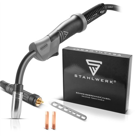 STAHLWERK AK15 | MB15 Torche de soudage avec 4 m de flexible