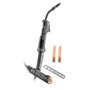 STAHLWERK AK15 | MB15 Torche de soudage avec 4 m de flexible, accessoires de soudage professionnels pour postes de soudage MIG M