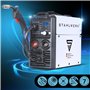 STAHLWERK MIG MAG 160 M Poste à souder IGBT Appareil combiné entièrement synergique 5 en 1 avec véritable 160 ampères et 2 roule