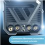 STAHLWERK Poste à souder 3 en 1 combiné AC/DC TIG 200 pulsations avec Plasma ST - Puissant, 200 A, adapté au MMA, à l'aluminium 