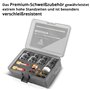 STAHLWERK Premium TIG Kit de lentilles de gaz en verre 14pièces Accessoires de soudage avec buses de gaz en verre, isolateur de 