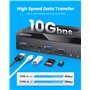 25 Pouces avec 2 Ports USB-C et 2 Ports USB-A USB 3.2 Gen2 10 Gbps