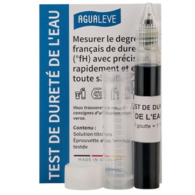 AGUALEVE® Test de dureté de l'eau Degrés de dureté Français *NOUVEAU* | Mesure rapide