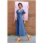 Patron de couture Robe d'été pour femme (taille XS-XXXL) Patron de couture en papier avec instructions de couture