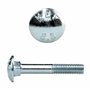 Lot de 20 vis de carrosserie avec collet carré M8 x 50 - Inoxydable - Vis à tête bombée - Vis à tête bombée - Vis à tête bombée 