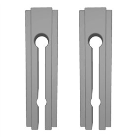 ULROAD Lot de 2 adaptateurs pour rails de guidage Bosch PTS 10 T - Pour scie circulaire de table