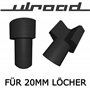 ULROAD Lot de 4 crochets de banc de 20 mm pour le travail du bois, pince d'établi, accessoires de rabot compatibles avec Festool
