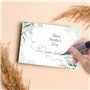 Lot de 20 cartes postales vierges avec motif - À personnaliser - À imprimer soi-même - Cartes d'invitation à faire soi-même - Ve
