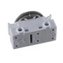 Interrupteur à bascule encastrable pour lampe 2 A 250 V avec anneau et bascule - Convient comme interrupteur de rechange pour lu
