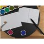 Heite 100 cartes postales vierges blanches DIN A6 - Artisanat créatif - Concevoir des cartes postales individuelles - Papier d'i