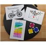 Heite 100 cartes postales vierges blanches DIN A6 - Artisanat créatif - Concevoir des cartes postales individuelles - Papier d'i
