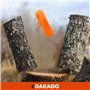 Gakago Coin à fendre pour Le Bois - Coin à fendre Rotatif Puissant avec Un Fort Effet de fendage - Coin à fendre forgé en Acier 