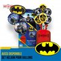 Party Factory Batman Lot de 10 gobelets en carton de 250 ml, multicolores, jetables, pour anniversaire d'enfant ou fête à thème