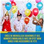 Party Factory Batman Lot de 10 gobelets en carton de 250 ml, multicolores, jetables, pour anniversaire d'enfant ou fête à thème