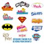 Party Factory Batman Lot de 10 gobelets en carton de 250 ml, multicolores, jetables, pour anniversaire d'enfant ou fête à thème