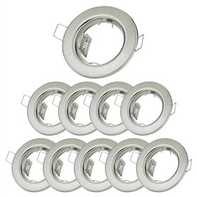 Sweet Led 10 Cadres Encastrables GU10 incl. Douille