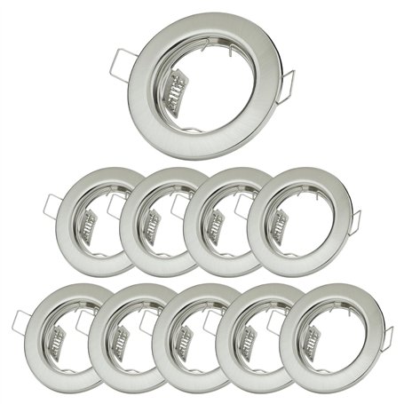 Sweet Led 10 Cadres Encastrables GU10 incl. Douille