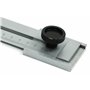PIMALDAUM® Mètre de précision 0-200 mm, DIN 2275 en acier chromé mat pour un marquage et un traçage précis des marquages ​​et de