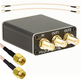 Impulsfoto Répartiteur d'antenne HF 1 IN 4 sorties + 2 câbles SMA | 10 kHz à 1