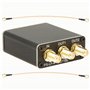 Impulsfoto Répartiteur d'antenne HF 1 IN 4 sorties + 2 câbles SMA | 10 kHz à 1,5 GHz | 50 Ohm | Connexion de jusqu'à 4 récepteur