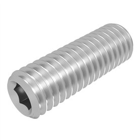 SECCARO Lot de 20 vis sans tête avec embout conique M4 x 12 mm