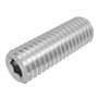 SECCARO Lot de 20 vis sans tête avec embout conique M4 x 12 mm