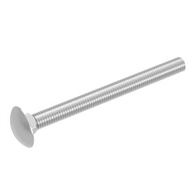 SECCARO Lot de 20 boulons de carrosserie M6 x 70 mm en acier inoxydable V2A VA A2