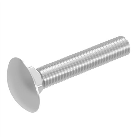 SECCARO Lot de 20 vis de serrure M8 x 45 mm