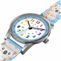 Cander Berlin MNA 0430 K Montre analogique pour enfant avec fermeture Velcro et fermeture magnétique Étanche 3 ATM Bleu koala, b