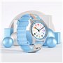 Cander Berlin MNA 0430 K Montre analogique pour enfant avec fermeture Velcro et fermeture magnétique Étanche 3 ATM Bleu koala, b