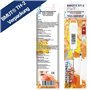 1 thermomètre de cuisine (numérique) - Rapide - Pour aliments et boissons (de -50 °C à +300 °C) - BMUT KT-2 - Thermomètre de cui