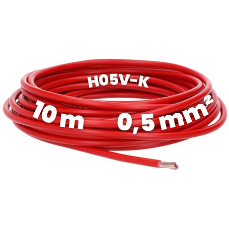 Kalitec Câble de câblage H05V-K 0