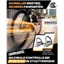 LOEVELOSI SpeedPro Pédales de vélo rétro en aluminium argenté avec sangles en nylon pour vélo de course