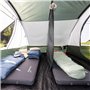 Skandika Tente Tunnel Indal 5 | Tente de Camping pour 5 Personnes, Toit panoramique, avec auvent, Tapis de Sol Cousu, Colonne d'