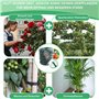 JK Trends Lot de 3 tuteurs de 300 m de qualité supérieure pour plantes Vert foncé Diamètre 3 mm Tuteur pour un maintien parfait 