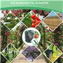 JK Trends Lot de 3 tuteurs de 300 m de qualité supérieure pour plantes Vert foncé Diamètre 3 mm Tuteur pour un maintien parfait 