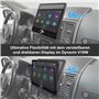 1 Pouces Radio avec Wireless CarPlay et And