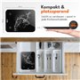 LEBENLANG Balance de cuisine numérique étanche – Rechargeable par USB & avec câble de charge I Jusqu'à 10 kg I Balance de cuisin