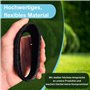 Lot de 2 protections de roue XL compatibles avec Gardena Sileno Life City - Profil de tondeuse robot - Augmentation de la tracti