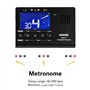 Donner 3 en 1 Accordeur de Guitare Métronome electronique et Générateur de Son avec écran LCD pour Instruments Chromatiques, Gui