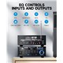 Amplificateur Stéréo Bluetooth 5.0 100W