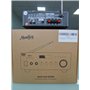 Moukey Amplificateur Audio 2.0 Canaux, Amplificateur Stéréo Bluetooth 5.0 100W, Amplificateur HiFi, Radio FM Portable, Entrée Ca