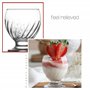 100% SANS PLOMB Coupes à Dessert en Verre avec Pie
