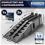 WERKTHOR Rampe Voiture – [Lot de 2] Rampes Robustes pour Véhicules Jusqu'à 5t – Rampe Vidange Antidérapante – Lève Auto pour Tou