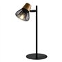 LQWELL® Lampe De Table LED Moderne Noire, Chevet E14 En Métal, Pour Chambre À Coucher, Salon, Salle À Manger, Studio