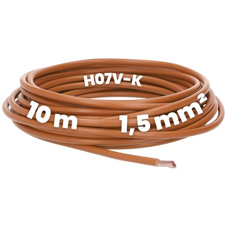 Kalitec Câble de câblage H07V-K 1