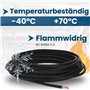 Kalitec Câble H07V-K 16 mm² Noir - 2 m - Flexible - Toron - Câblage à Fils Fins - Pour Armoire de Compteur et de Commande