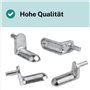 Support étagère 113301 compatible avec IKEA BESTA BRIMNES BRUSALI Taquet étagère Fixation Rechange 3 mm Tablettes (8 pièces)